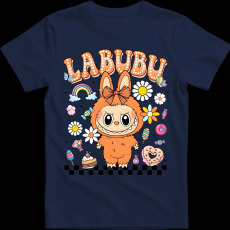 Createyou Labubu, narancssárga - Gyermek - Sötétkék - S