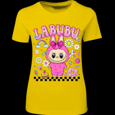 Createyou Labubu, pink - Női - Sárga - L