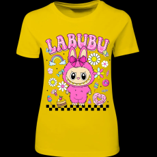 Createyou Labubu, pink - Női - Sárga - S