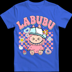 Createyou Labubu, rózsaszín - Férfi - Királykék - 3XL