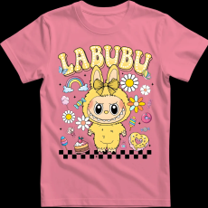 Createyou Labubu, sárgában - Gyermek - Pink - L