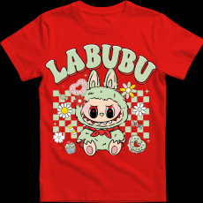 Createyou Labubu, világoszöld - Férfi - Piros - L