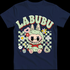 Createyou Labubu, világoszöld - Férfi - Sötétkék - 3XL férfi póló