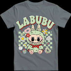 Createyou Labubu, világoszöld - Gyermek - Szürke - M