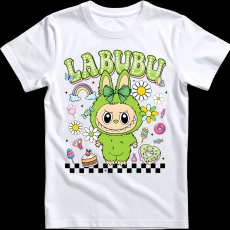 Createyou Labubu, zöld - Gyermek - Sötétzöld - XS