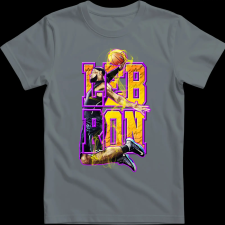 Createyou Lebron - Férfi - Szürke - 2XL férfi póló