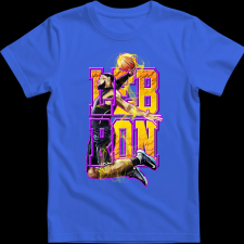 Createyou Lebron - Gyermek - Királykék - L gyerek póló