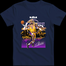 Createyou Lebron james Dunk - Férfi - Sötétkék - S férfi póló