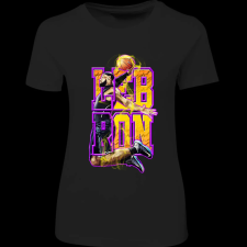 Createyou Lebron - Női - Fekete - 2XL női póló