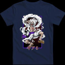 Createyou LUFFY - Gyermek - Sötétkék - L gyerek póló