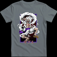 Createyou LUFFY - Gyermek - Szürke - M gyerek póló