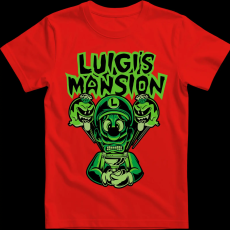 Createyou Luigi's Mansion 2 - Férfi - Piros - 3XL