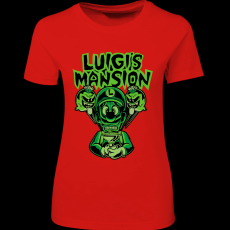Createyou Luigi's Mansion 2 - Női - Piros - 2XL