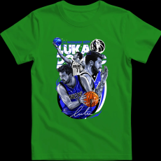Createyou Luka Doncic - Férfi - Zöld - 3XL