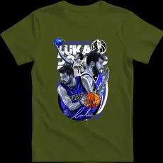 Createyou Luka Doncic - Gyermek - Sötétzöld - L