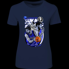 Createyou Luka Doncic - Női - Sötétkék - XL női póló