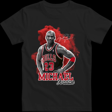 Createyou M. Jordan - Gyermek - Fekete - S gyerek póló