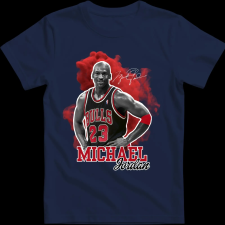 Createyou M. Jordan - Gyermek - Sötétkék - XL gyerek póló