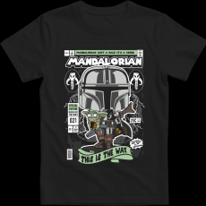 Createyou Mandalorian - Férfi - Fekete - S