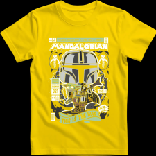 Createyou Mandalorian - Férfi - Sárga - 2XL férfi póló