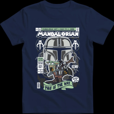 Createyou Mandalorian - Férfi - Sötétkék - XL