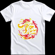 Createyou Mario - Bowser - Férfi - Fehér - 2XL