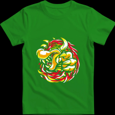 Createyou Mario - Bowser - Férfi - Zöld - 3XL férfi póló