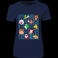 Createyou Mario figurák - Női - Sötétkék - XL