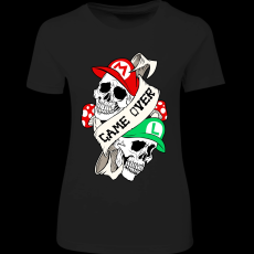 Createyou Mario Game Over - Női - Fekete - M