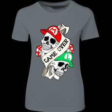 Createyou Mario Game Over - Női - Szürke - S