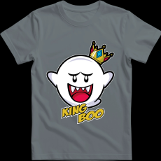 Createyou Mario King Boo - Férfi - Szürke - S