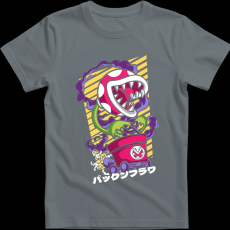 Createyou Mario Land húsevő növény - Férfi - Szürke - 3XL