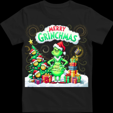 Createyou Merry Grinchmas - Férfi - Fekete - M