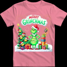 Createyou Merry Grinchmas - Férfi - Pink - 2XL