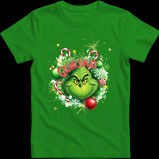 Createyou Merry Grinchmas - Gyermek - Zöld - L