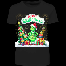 Createyou Merry Grinchmas - Női - Fekete - S