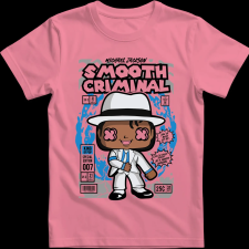 Createyou Michael Jackson Smooth Criminal - Férfi - Pink - S férfi póló