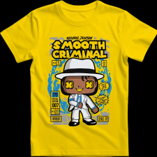 Createyou Michael Jackson Smooth Criminal - Férfi - Sárga - XL férfi póló