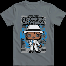 Createyou Michael Jackson Smooth Criminal - Férfi - Szürke - L