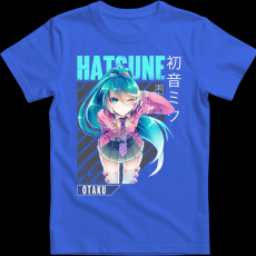 Createyou Miku Hatsune - Gyermek - Királykék - M