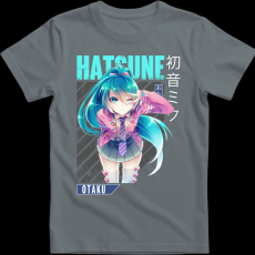 Createyou Miku Hatsune - Gyermek - Szürke - XS