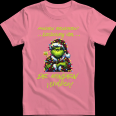 Createyou Minden rendben Grinch - Gyermek - Pink - M