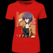 Createyou Motoko Kusanagi 2 - Női - Piros - L női póló