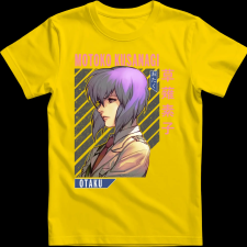 Createyou Motoko Kusanagi - Férfi - Sárga - 2XL férfi póló