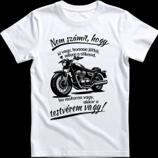 Createyou Motoros testvér vagy - Férfi - Fehér - M