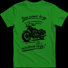 Createyou Motoros testvér vagy - Férfi - Zöld - S