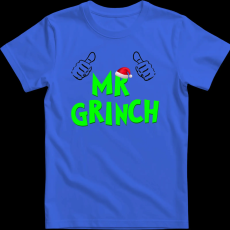 Createyou Mr Grinch - Férfi - Királykék - 3XL