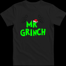 Createyou Mr Grinch - Gyermek - Fekete - XL