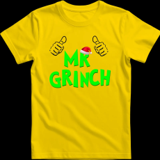 Createyou Mr Grinch - Gyermek - Sárga - XL