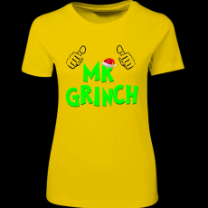 Createyou Mr Grinch - Női - Sárga - 2XL